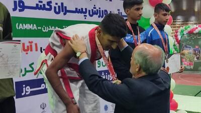  استعدادهای برتر کشوری رشته هنرهای رزمی پسران در شهرکرد معرفی شدند+فیلم