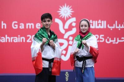  اهدای پاداش نقدی مدال‌آوران تکواندو بازی‌های آسیایی جوانان