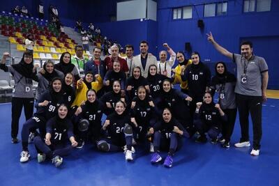  سومین برد شیرین دختران هندبال ایران در بازی‌های آسیایی بحرین