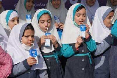 چالش توزیع شیر رایگان در مدارس