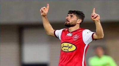  فیلم/ گل اول پرسپولیس به ذوب آهن توسط محمد عمری