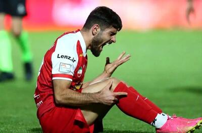 حرکت غیرمنتظره مهاجم پرسپولیس پس از گلزنی/ ببینید
