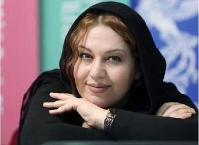  عکس شوکه کننده از گیتی قاسمی / خانم بازیگر کولاکی کرد !