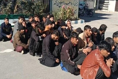 «جمع‌آوری 385 تبعه غیرمجاز در زاهدان