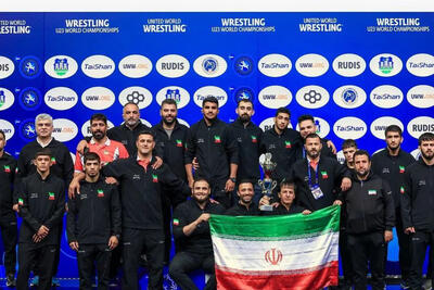 تیم ملی کشتی فرنگی زیر 23 سال ایران قهرمان جهان شد