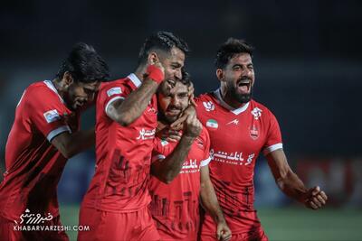 ویدیو| گل اول پرسپولیس به ذوب‌آهن با شلیک تماشایی عمری/ پرسپولیس ۱ - ذوب‌آهن ۰ - پارس فوتبال