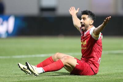 کاپیتان پرسپولیس باز هم مصدوم شد؛ شانس با هاشمیان نیست - پارس فوتبال