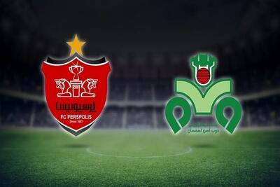 ترکیب پرسپولیس برای دیدار برابر ذوب‌آهن اعلام شد