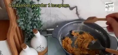  طرز تهیه رولت خرما و گردو مقوی کمتر از 15 دقیقه