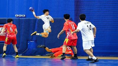  برتری پر گل هندبال پسران ایران برابر امارات