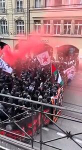 تصاویری از تظاهرات متفاوت مردم سوئیس در حمایت از فلسطین