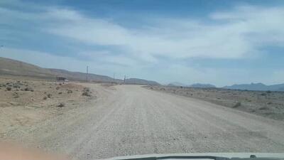  جاده خاکی صدای اهالی روستای ده محمد را درآورد + فیلم