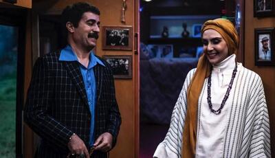  چهره ها/ تیپ مجلسی شری سریال پایتخت در عروسی آرام جعفری