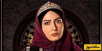  گریم شیک سمیرا حسن پور با تیپ قاجاری