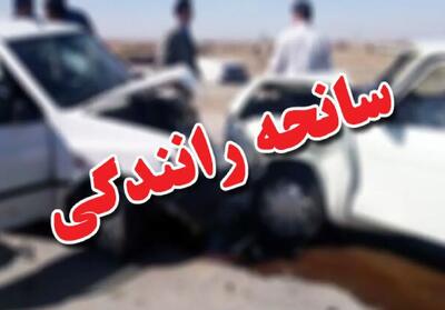 برخورد خاور با ۱۵ خودرو در بلوار سیمون بولیوار تهران