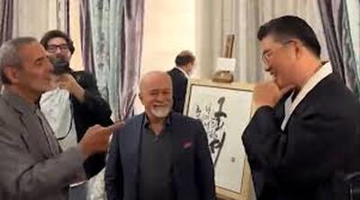  آوازخوانی سفیر کره جنوبی با فاضل جمشیدی