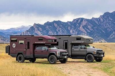  کمپرهای میلیون دلاری با فضای داخلی لوکس شبیه پنت‌هاوس!