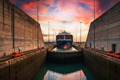  از نزدیک ببینید: عملیات حیرت‌انگیز باز شدن دروازه‌های کانال پاناما