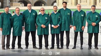  پذیرایی سپاهانی‌ها از زائران حرم امام رضا(ع) در هفته سپاهان