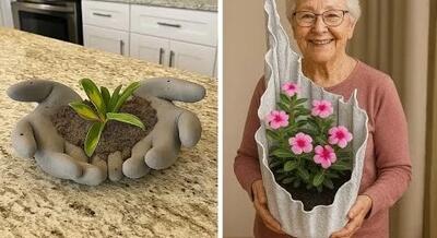  ۱۲ ایده خلاقانه کاردستی با سیمان برای مبتدیان!