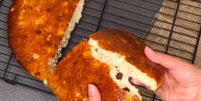  طرز تهیه نان شیرینی سنتی مغزدار در خانه خوشمزه و دلچسب