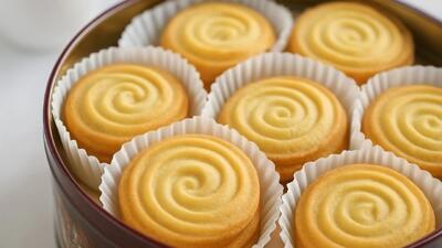  کوکی کره ای دانمارکی با ۴ ماده اولیه !