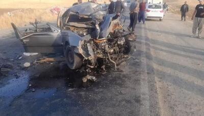 حادثه در جاده کردستان؛ تجاوز به چپ راننده پژو جان ۳ سرنشین را گرفت
