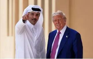 ترامپ در دوحه با امیر قطر ملاقات می‌کند