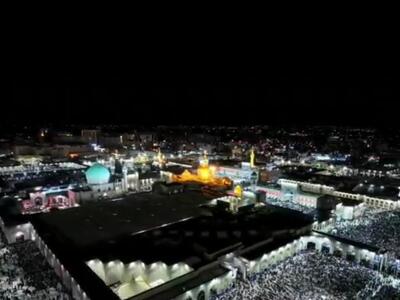  گمشده بامزه کوچکترین مسافر حرم امام رضا(ع) | تصویر