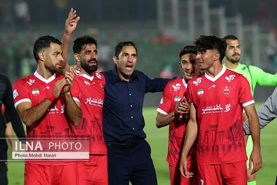 گزارش تصویری تیم‌های پرسپولیس و ذوب آهن اصفهان