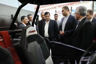 بازدید وزیر ورزش و جوانان از پیست اتومبیلرانی آیلند