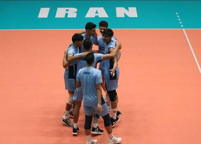 بازی‌های آسیایی جوانان؛ چهارمین برد مقتدرانه والیبالیست‌های جوان ایران