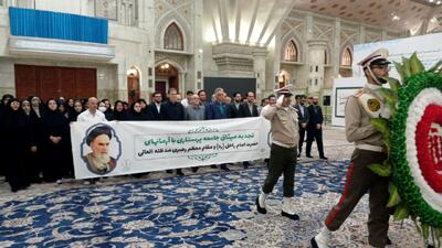  تجدید میثاق جامعه پرستاری کشور با آرمان‌های بنیانگذار جمهوری اسلامی ایران