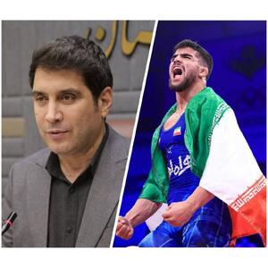  استاندار کردستان قهرمانی محمد مبین عظیمی در مسابقات جهانی کشتی را تبریک گفت