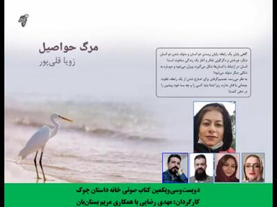 مجموعه داستان «مرگ حواصیل» نویسنده «زویا قلی­‌پور» بخش سوم