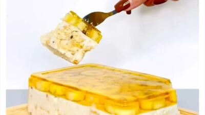  آموزش دسر ژله موز / دسر ساده و مجلسی