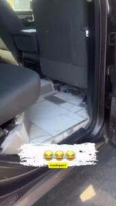  کفپوش سرامیکی ماشین