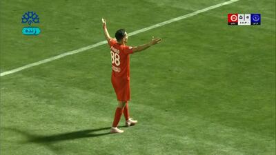  گل پنجم تراکتور به گل گهر سیرجان (مسعود زائر کاظمینی)