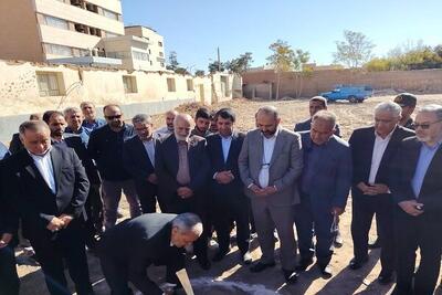  آغاز عملیات احداث هنرستان استاد محمدکریم فضلی به همت گروه گلرنگ