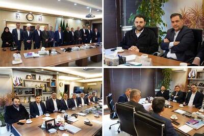  دیدار مدیرعامل بانک شهر با رئیس دانشگاه علوم پزشکی شهید بهشتی