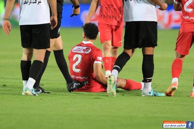 پرسپولیس ؛ وقتی همسترینگ امید عالیشاه مقابل ذوب آهن آسیب می بیند