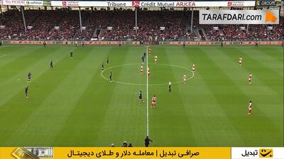 خلاصه بازی برست 0-3 پاری سن ژرمن (لیگ یک فرانسه - 26-2025) - پارس فوتبال