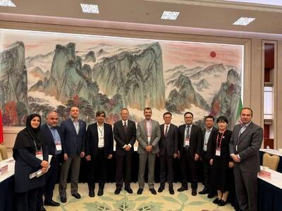  رئیس هیأت عامل ایمیدرو با رئیس انجمن معدنکاری چین دیدار کرد