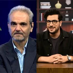 ترک سیگار امیرحسین قیاسی توسط جواد خیابانی وسط برنامه + فیلم - سلام نو