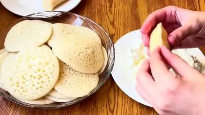  طرز تهیه شیرین ساده و خوشمزه فقط با آرد و آب بدون فر در 15 دقیقه