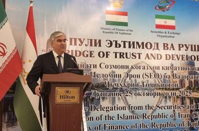آمادگی ایران و تاجیکستان برای اتصال بازارهای مالی