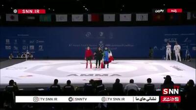  قدرت نمایی دختر دهه هشتادی ایران در مسابقات MMA بازی های آسیایی جوانان با کسب چهارمین طلا در این رشته