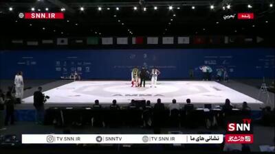  امیر مهدی وظیفه در وزن 80 کیلوگرم رشته رزمی MMA موفق به کسب مدال طلا شد