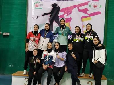  دختران تهران فاتح مسابقات بدمینتون کشور شدند