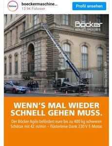  تبلیغ نردبان آلمانی با سرقت موزه لوور!